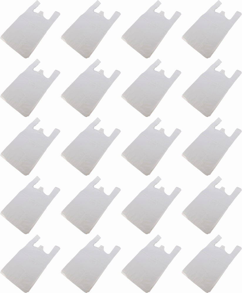 20x Reklamówki plastikowe Sarantis, 25x45 cm, 100 sztuk, bezbarwny