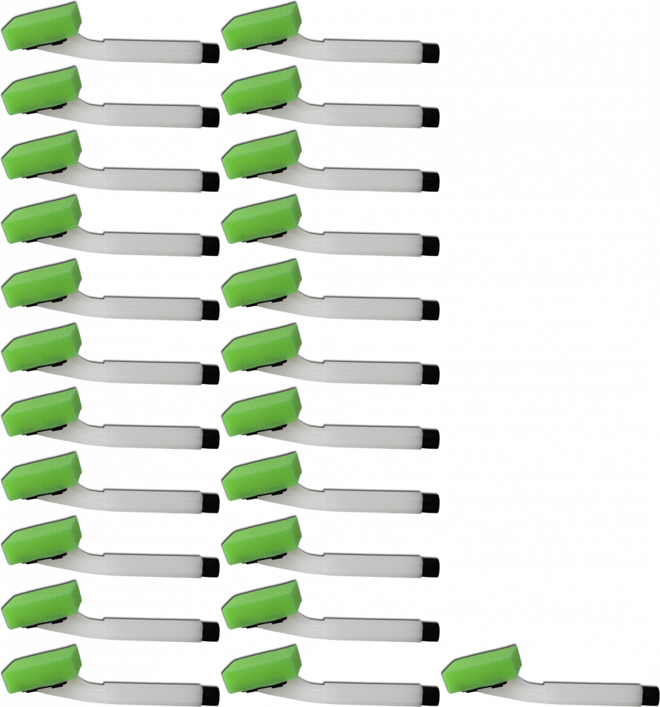 24x Zmywak kuchenny z pojemnikiem Gomer Jędruś, mix kolorów