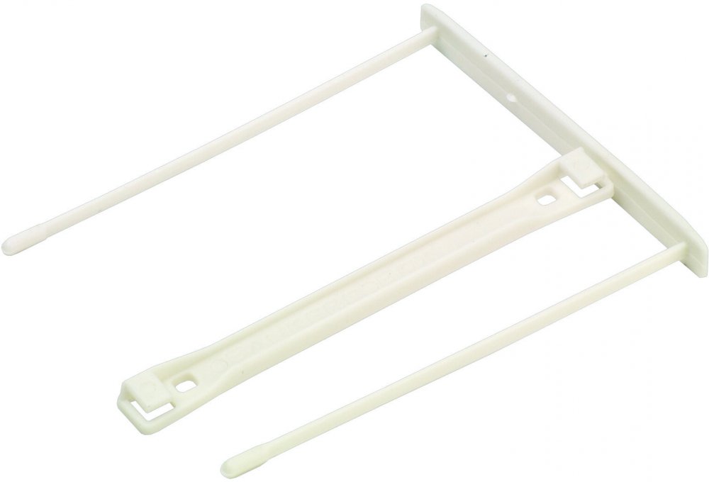 Klips do spinania dokumentów Fellowes Pro, 100mm, 100 sztuk, biały