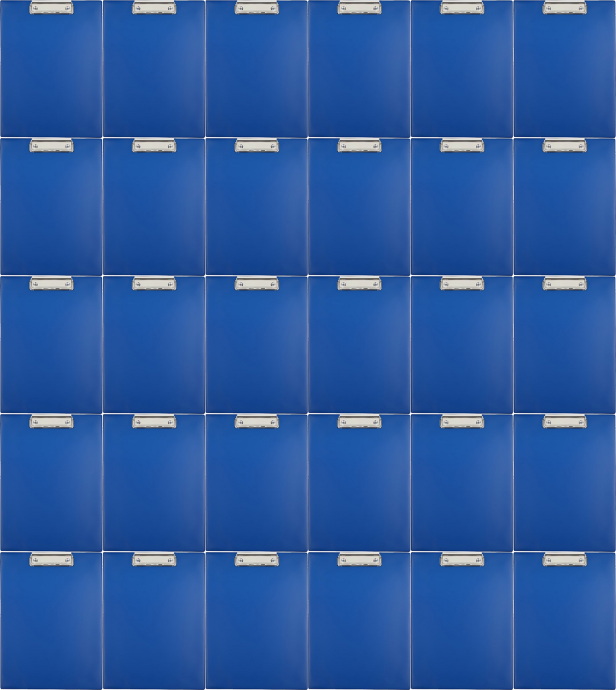 40x Clipboard Biurfol, A4, niebieski