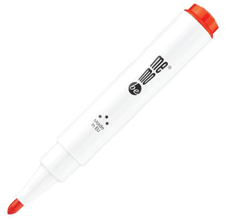 Marker suchościeralny/do flipchartów MemoBe MM350, okrągła, 1-3mm, czerwony