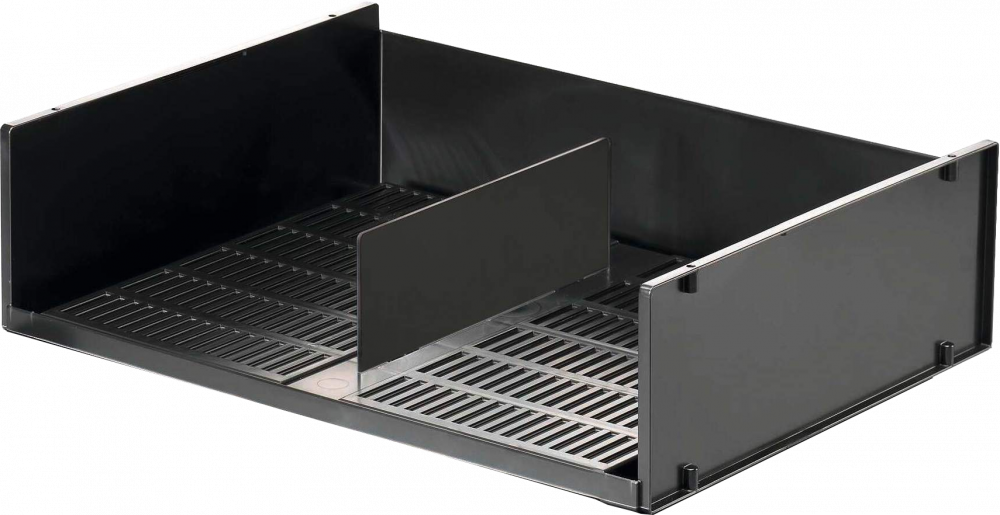 Półka na dokumenty Optimo Durable, A3, w poziomie, 436x105x333mm, plastikowa, antracytowy