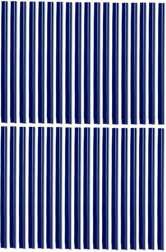 100x Grzbiet wsuwany Durable, 3mm, do 30 kartek, 1 sztuka, granatowy