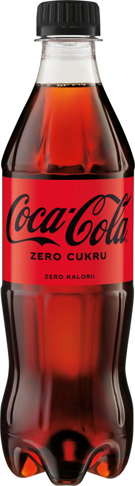 Napój gazowany Coca-Cola Zero, butelka, 0.5l