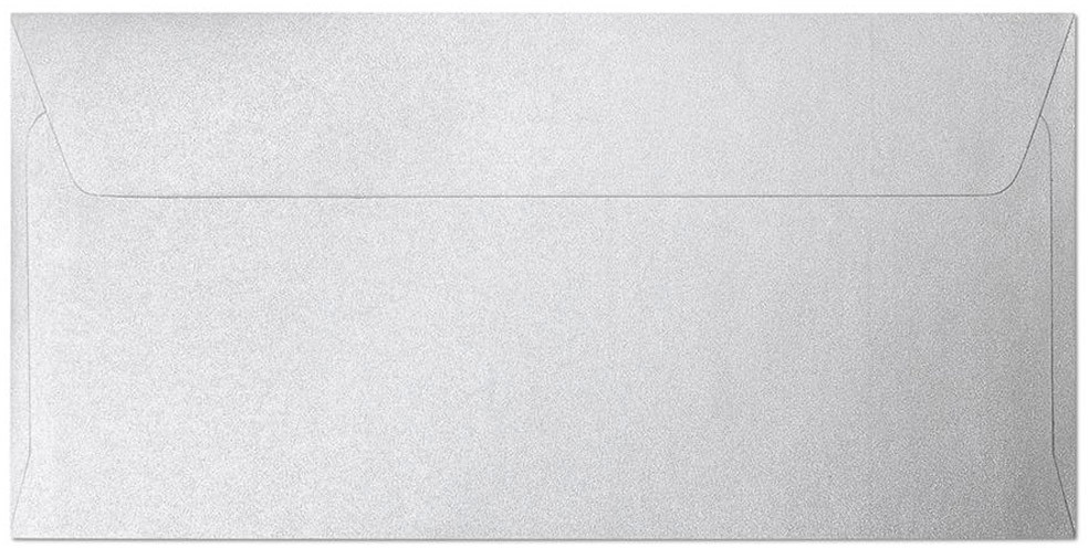 Koperta ozdobna Galeria Papieru Millenium, DL, 120g/m2, 10 sztuk, biały