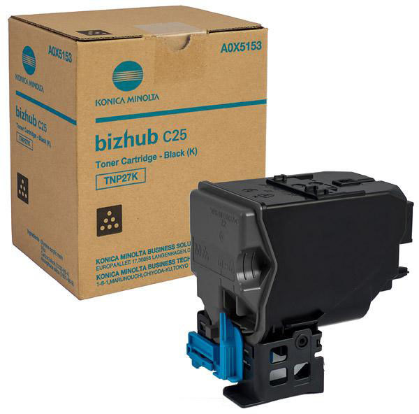 Toner Konica Minolta A0X5153 (TNP-27K), 5200 stron, black (czarny)