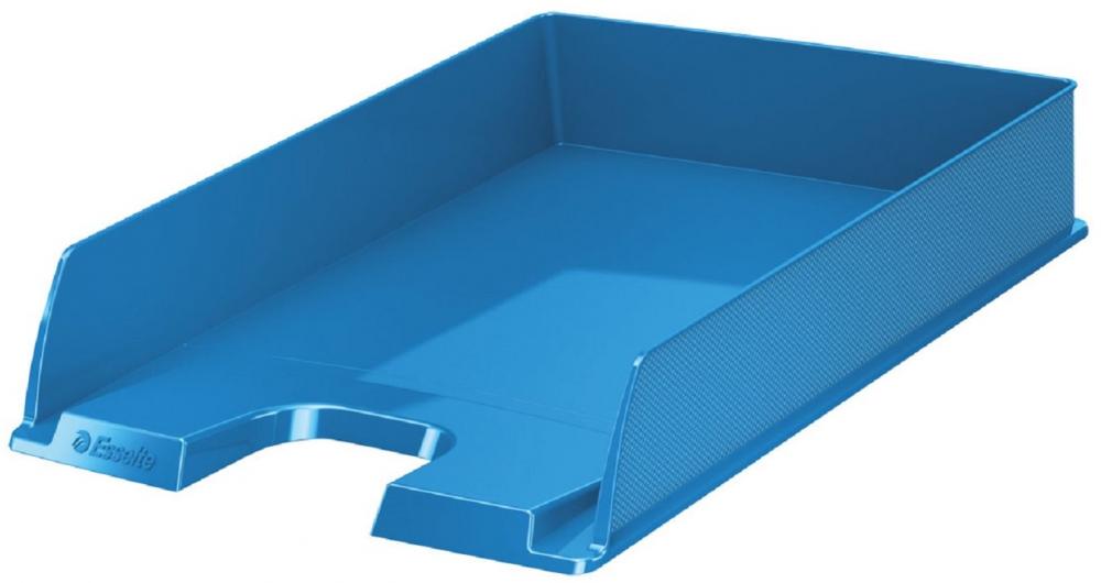 Półka na dokumenty Esselte Europost Vivida, A4, plastikowa, niebieski