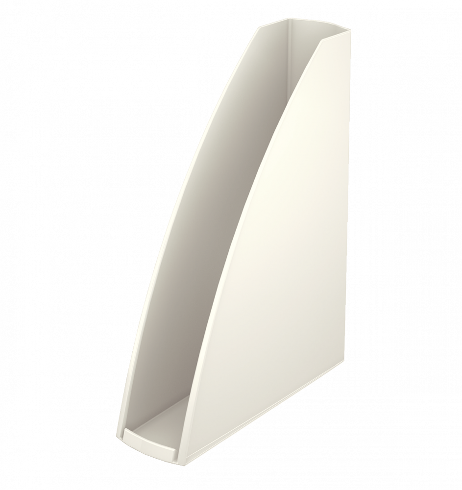 Organizer na dokumenty Leitz Wow, A4, 75 mm, do 600 kartek, perłowy biały