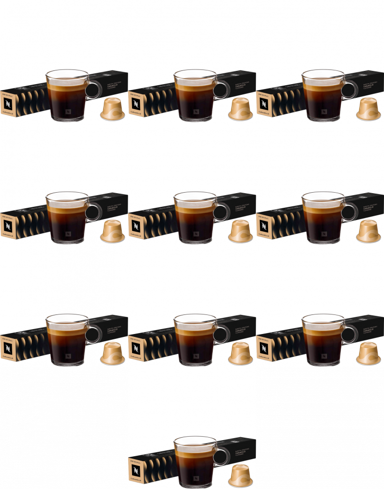 10x Kapsułki do ekspresu Nespresso, Barista Caramello, 10 sztuk