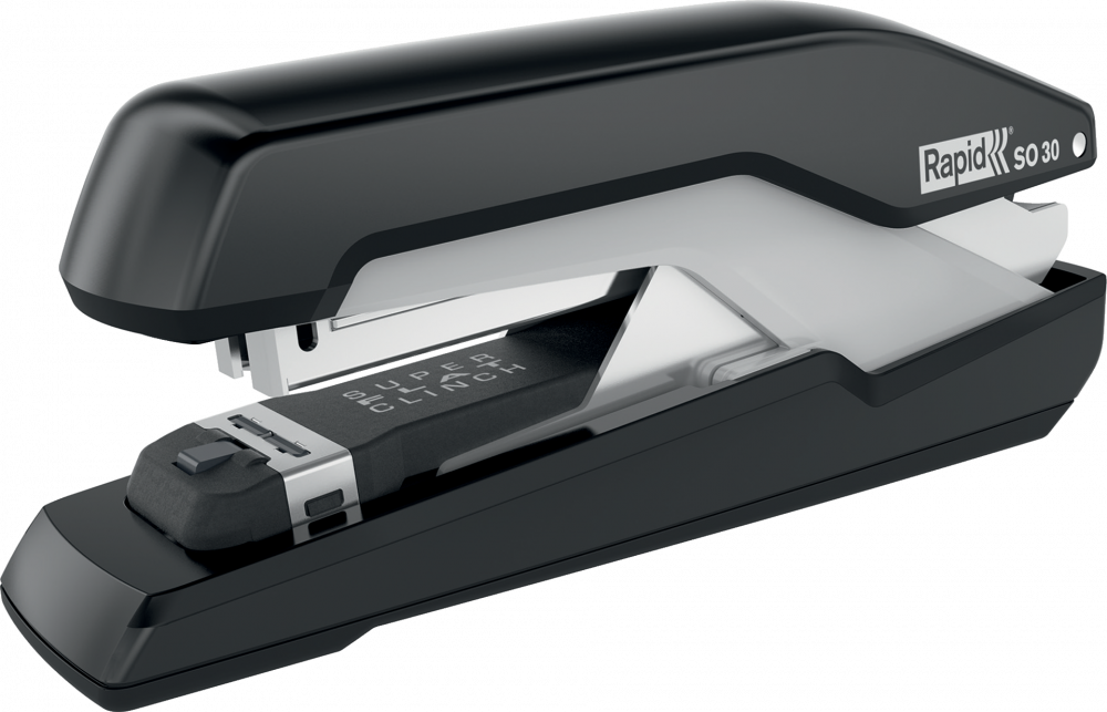 Zszywacz Rapid Supreme Omnipress SO30, do 30 kartek, czarny