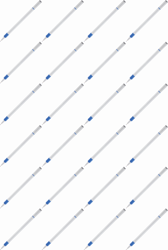 24x Cienkopis Grand GR-380, 0.4mm, niebieski