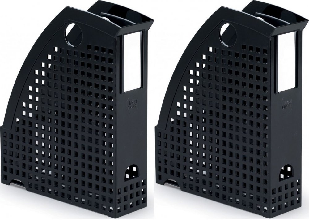2x Organizer na dokumenty Durable Trend, A4, 74mm, czarny