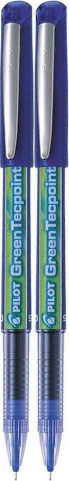 2x Cienkopis Pilot, GreenTecpoint, 0.5mm, niebieski