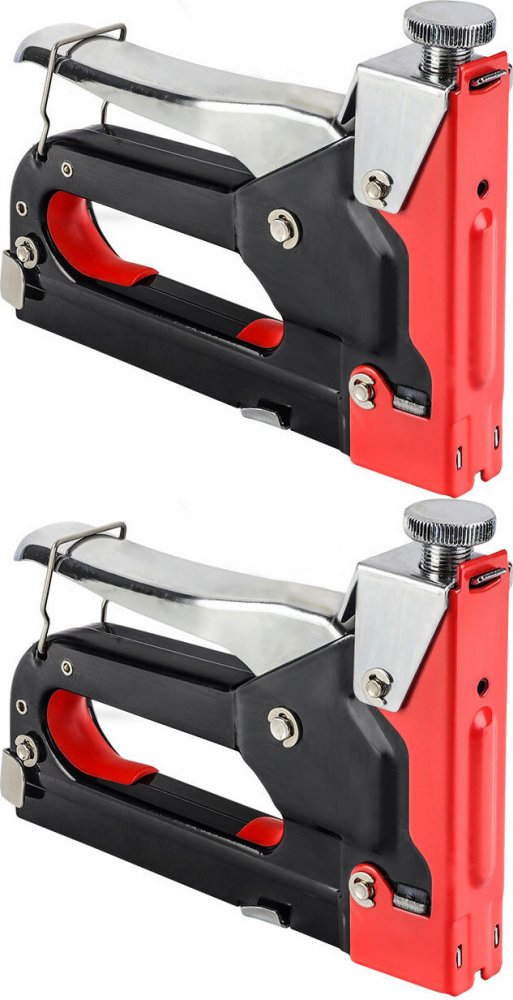 2x Zszywacz tapicerski/taker Grand GR-T01, czerwony