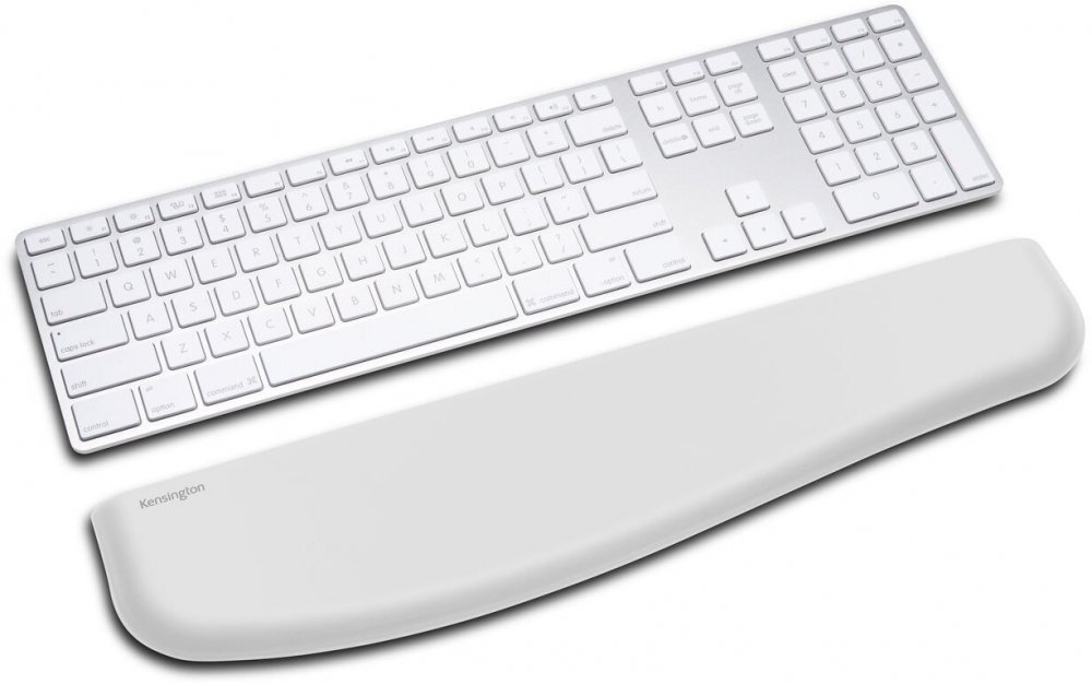 Podkładka przed klawiaturę Kensington ErgoSoft, do klawiatur płaskich, szary