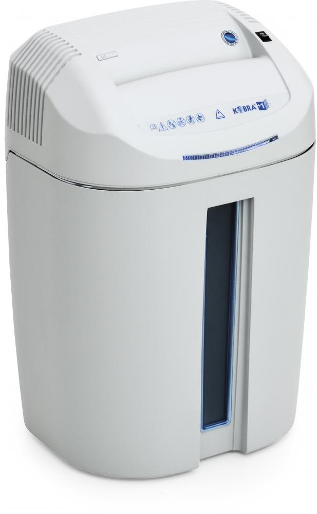 Niszczarka do papieru Kobra +1 SS4 ES, pasek 3.8mm, 19 kartek, P-2/O-2/T-2/E-2 DIN, biały