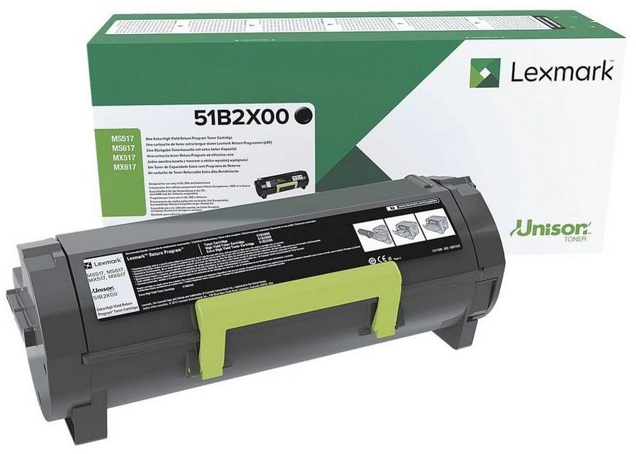 Toner Lexmark (51B2X00), 20000 stron, black (czarny)