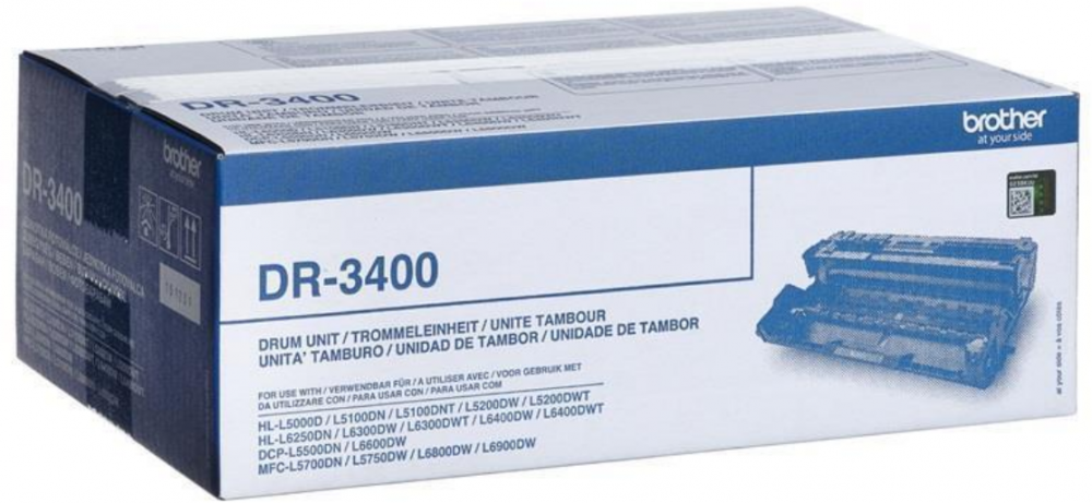 Bęben Brother DR-3400 (DR3400), 50000 stron, czarny