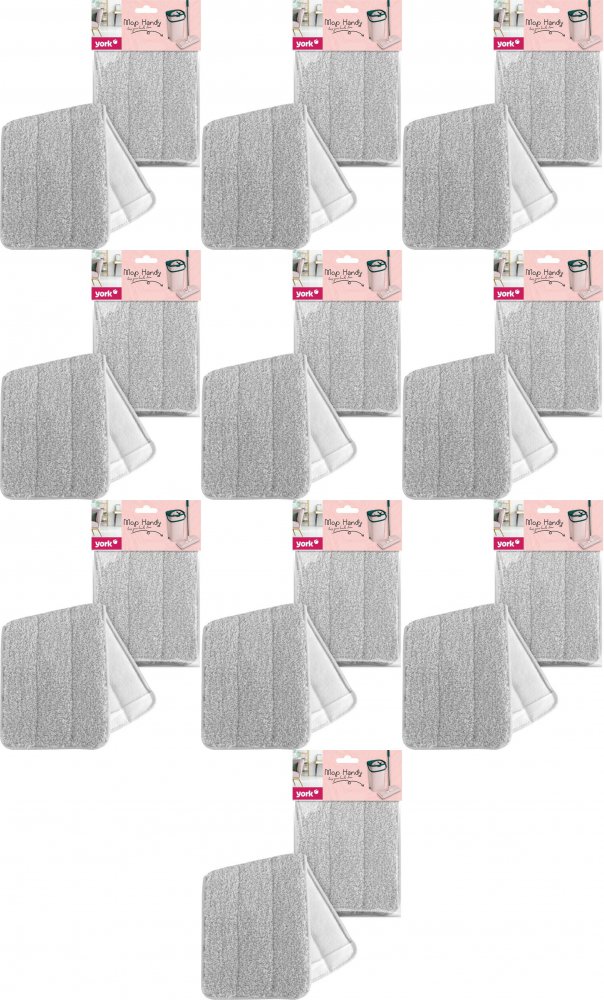 10x Mop płaski York Handy, końcówka