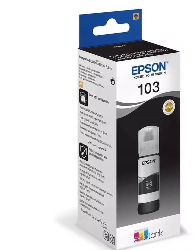 Tusz Epson 103 C13T00S14A (T00S14A), 4500 stron, black (czarny)