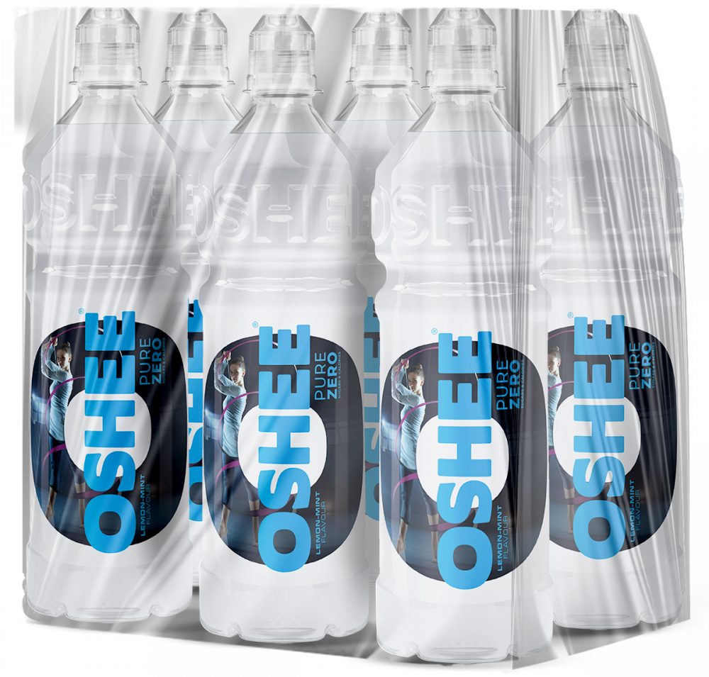 6x napój izotoniczny Oshee Zero Sport Drink Pure, bez cukru i słodzików,butelka PET, 750ml