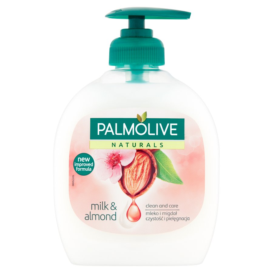 Mydło w płynie Palmolive, z dozownikiem, mleko i migdały, 300ml