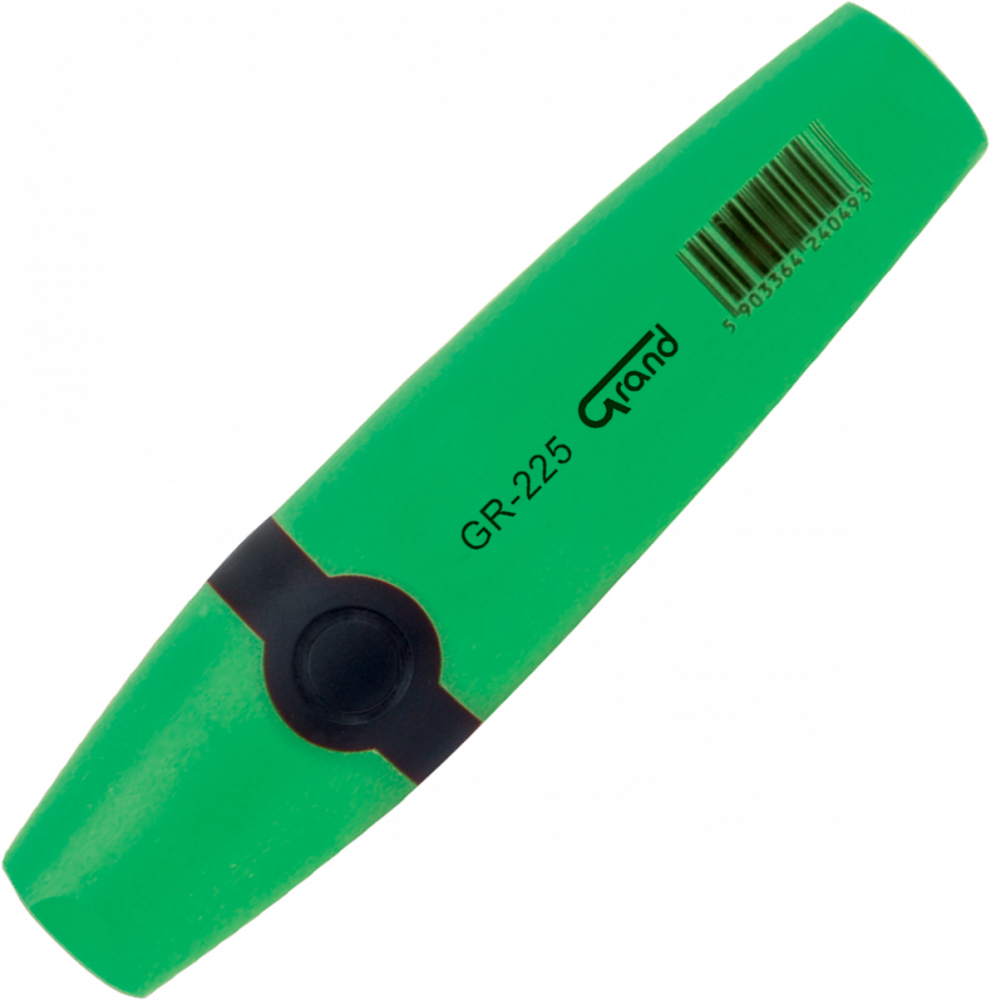 Zakreślacz Grand, GR-225, ścięta, 4 mm, zielony