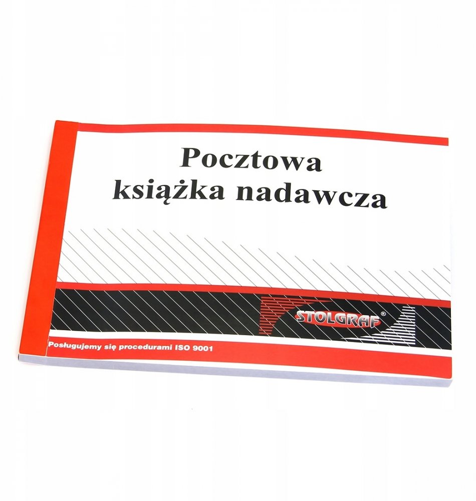 Druk akcydensowy Pocztowa książka nadawcza Stolgraf P34, A5, wielokopia, 100k