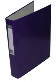 Segregator ringowy VauPe, A4, szerokość grzbietu 40mm, do 200 kartek, 4 ringi, fioletowy