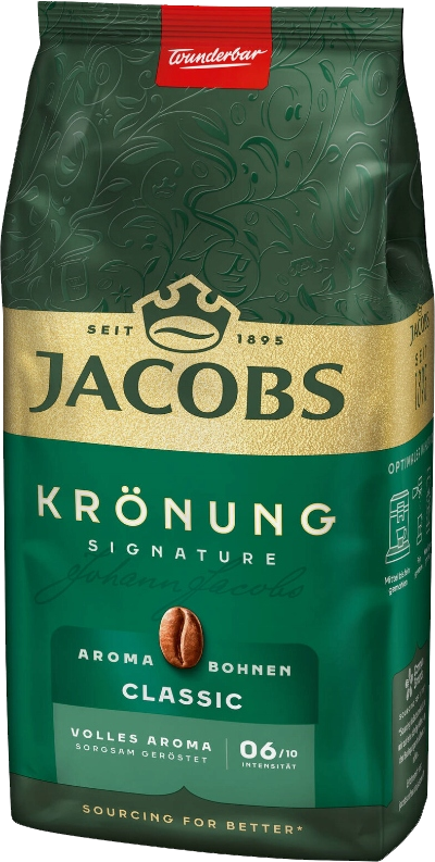Kawa ziarnista Jacobs Kronung Aroma-Bohnen, 500g