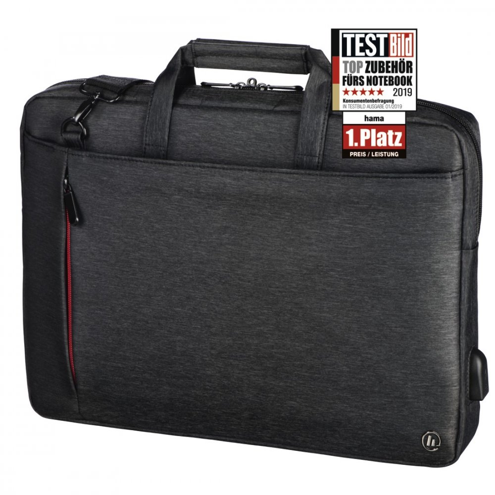 Torba na laptopa Hama Manchester, 13.3", czarny