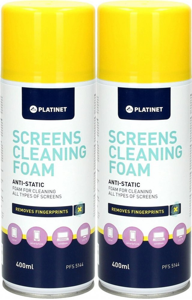 2x Pianka do czyszczenia LCD Platinet PFS5144, 400ml