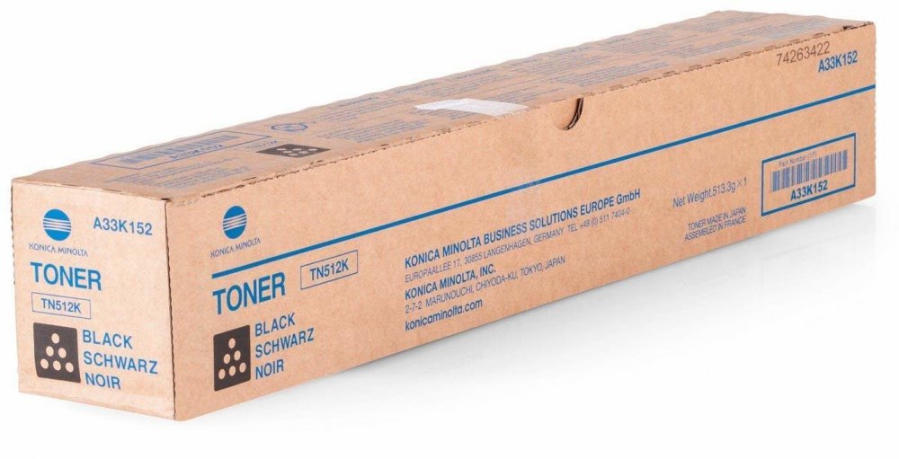 Toner Konica Minolta TN-512 (A33K152), 29000 stron, black (czarny)