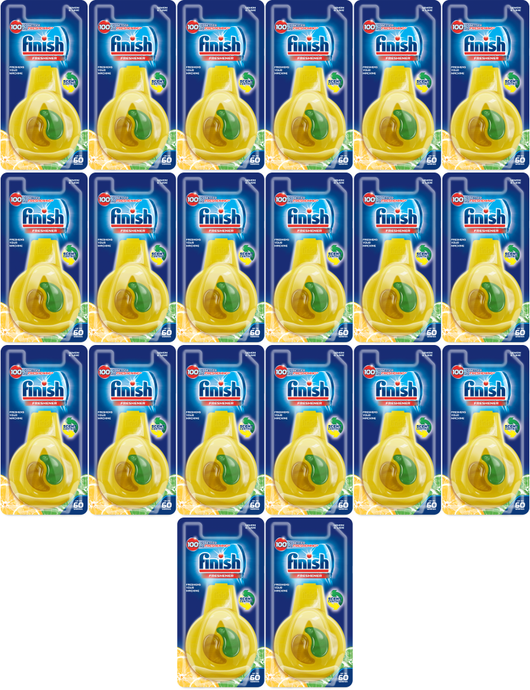 20x Zapach do zmywarki Finish, cytryna i limonka, 8.5g