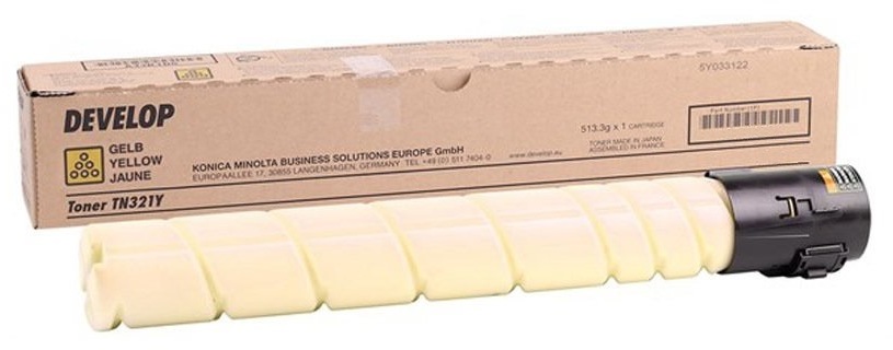Toner Develop A33K2D0 (TN-321Y), 25000 stron, yellow (żółty)
