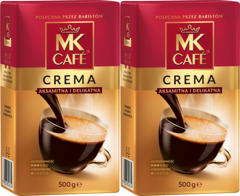 2x Kawa mielona MK Cafe Crema, 500g