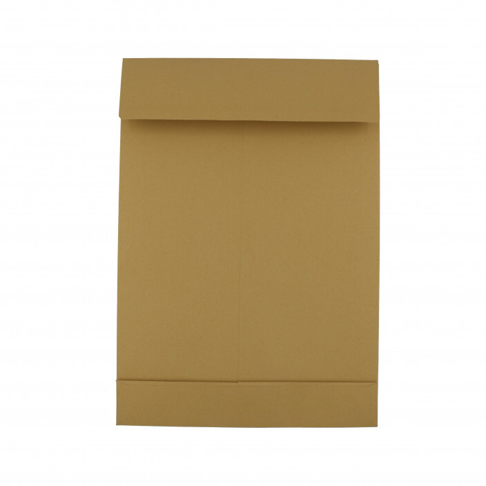 Koperta rozszerzana Bong, C4 z paskiem HK, 250 sztuk, brązowy