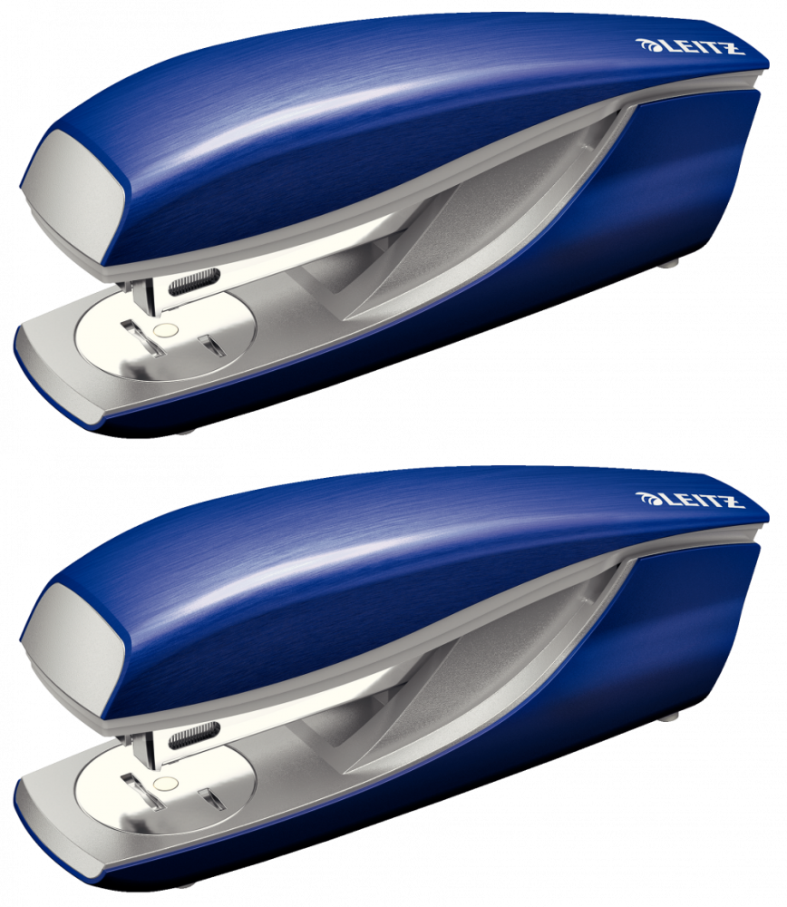 2x Zszywacz Leitz New Nexxt Style, do 30 kartek, tytanowy błękit