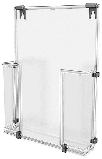 Kieszeń na ulotki Panta Plast, wisząca, A6, przezroczysty