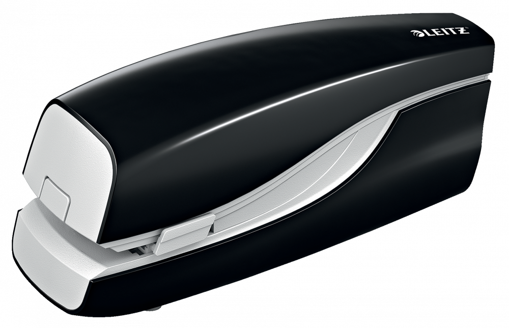 Zszywacz elektryczny Leitz NeXXt, do 20 kartek, do zszywania płaskiego, czarny