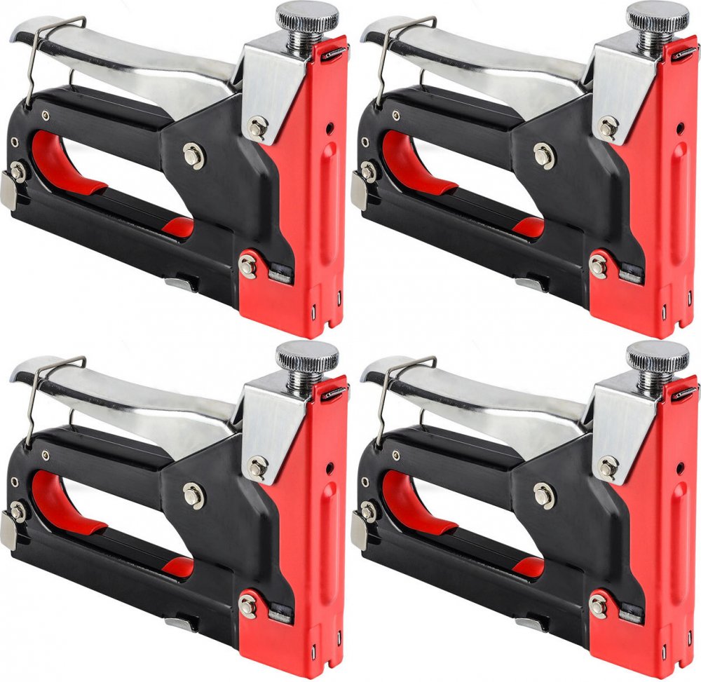 4x Zszywacz tapicerski/taker Grand GR-T01, czerwony