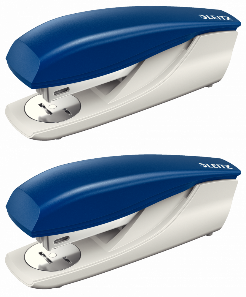 2x Zszywacz Leitz New Nexxt, do 30 kartek, niebieski
