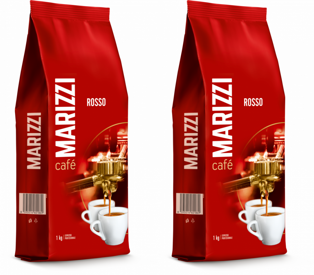 2x Kawa ziarnista Marizzi Rosso, 1kg
