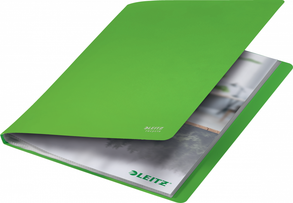 Album ofertowy Leitz Recycle, A4, 20 koszulek, zielony