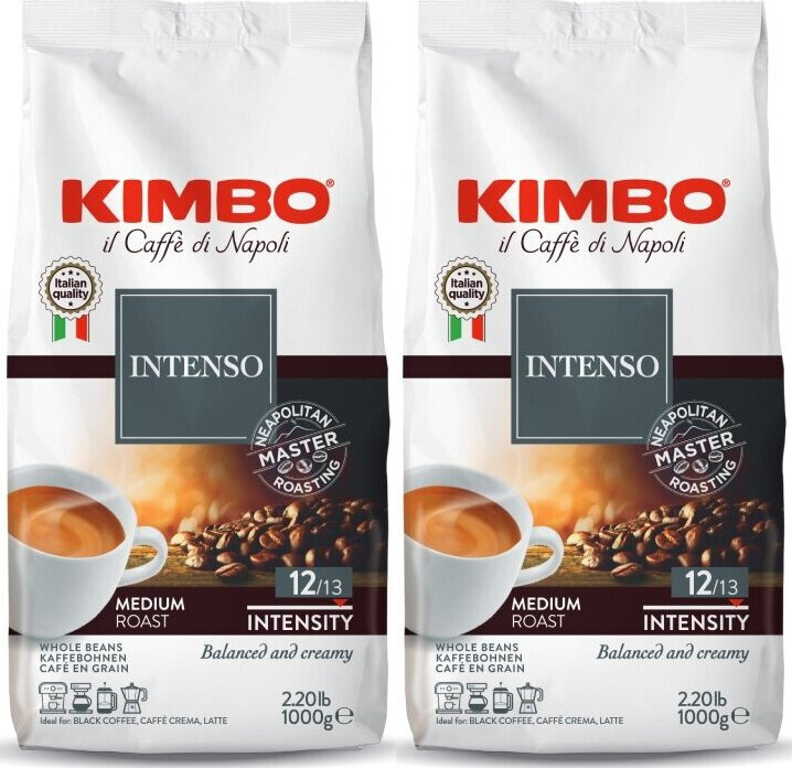 2x Kawa ziarnista Kimbo Aroma Intenso, 1kg