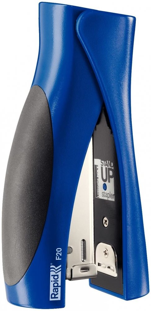 Zszywacz stojący Rapid Ultimate F20, do 20 kartek, niebieski