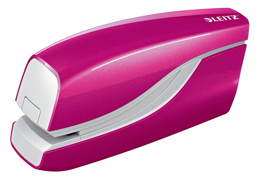 Zszywacz elektryczny Leitz NeXXt Wow, do 10 kartek, metaliczny różowy