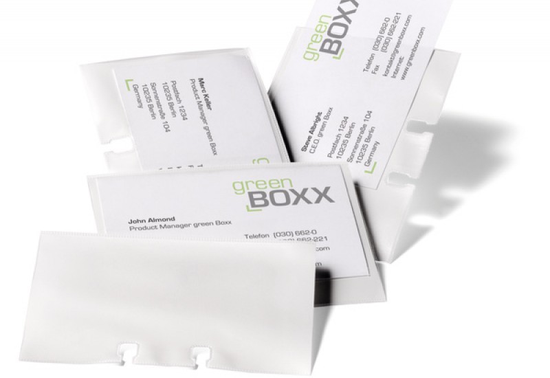 Wkłady do wizytownika obrotowego Durable Visifix flip, 40 sztuk