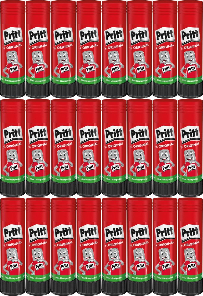24x Klej biurowy Pritt, w sztyfcie, 40g