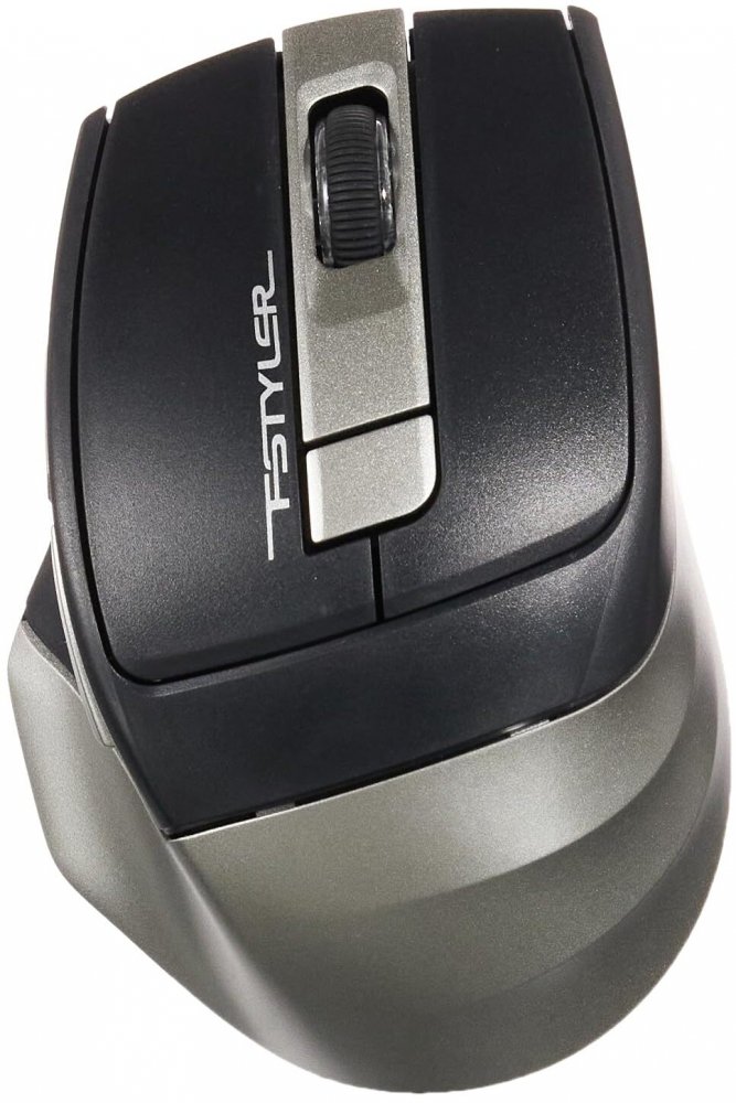 Myszka bezprzewodowa A4Tech FStyler FB35 RF, optyczna, szary przydymiony